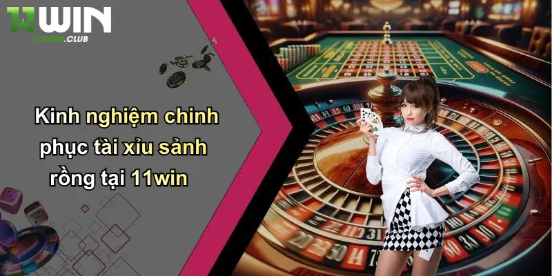 Kinh nghiệm chinh phục tài xỉu sảnh rồng tại 11win