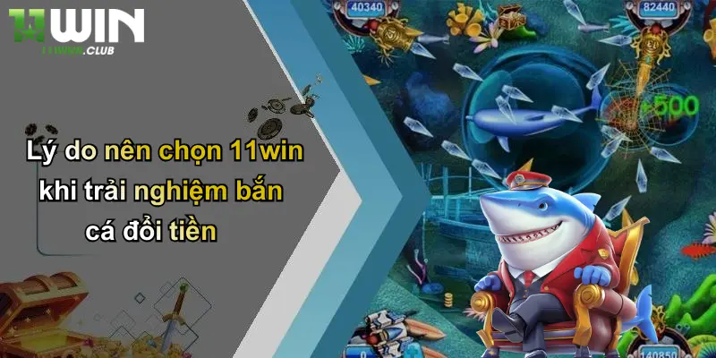 Lý do nên chọn 11win khi trải nghiệm bắn cá đổi tiền