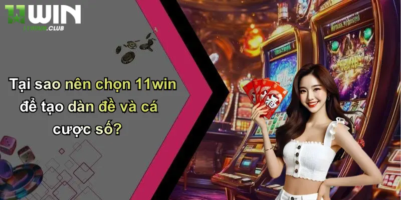 Tại sao nên chọn 11win để tạo dàn đề và cá cược số?